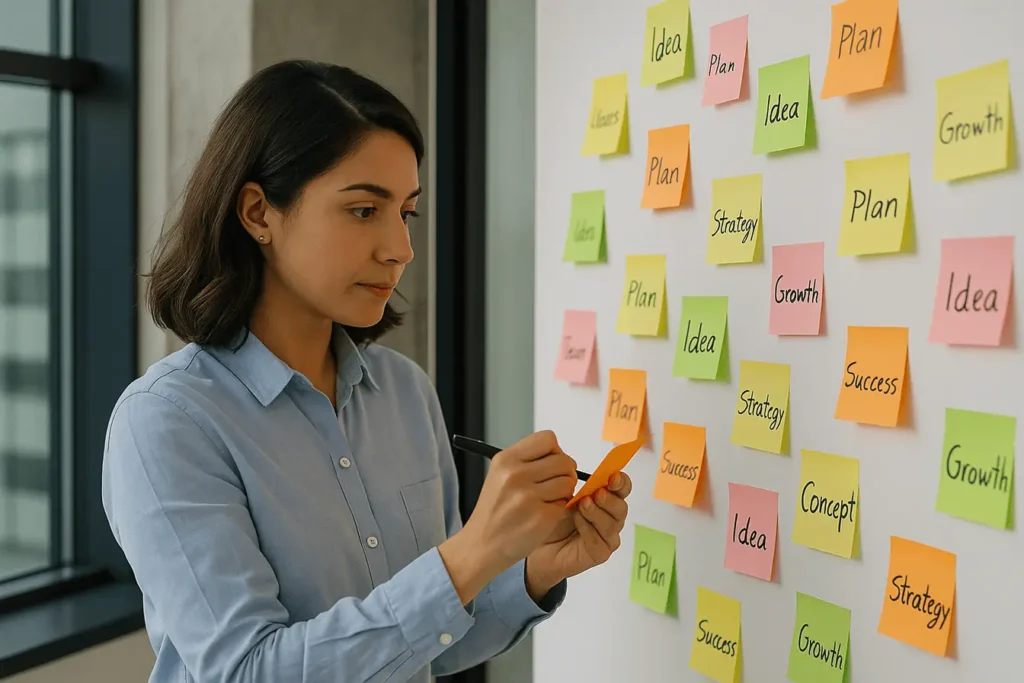 Imagination in brainstorming at work