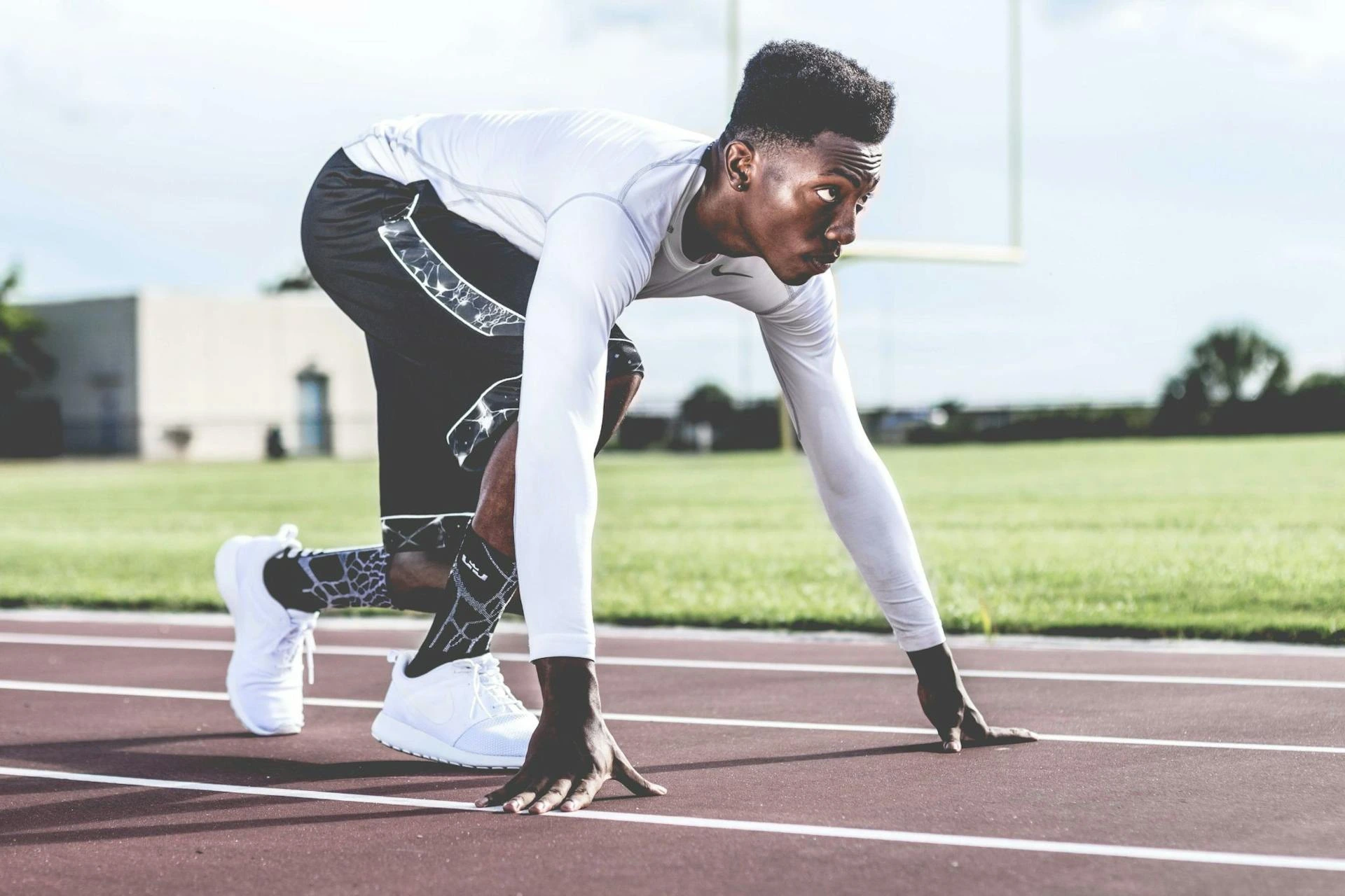 An athlete symbolizing the power of being prepared for success
