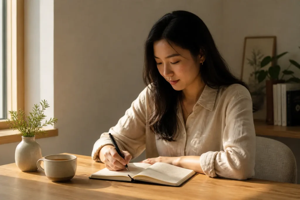 guilt and personal growth through reflection journaling and self improvement