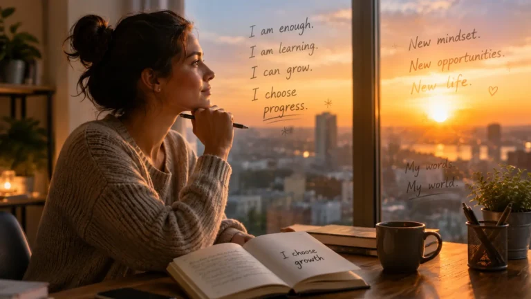 anguage and personal growth begin with the words we use to shape our future