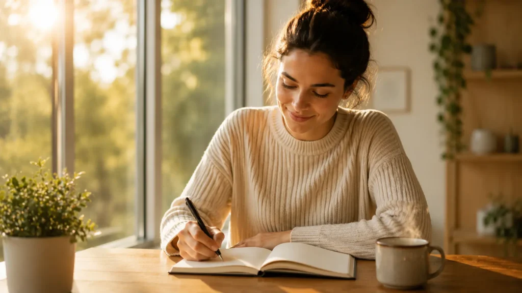 Improve self-image through consistent daily habits and actions
